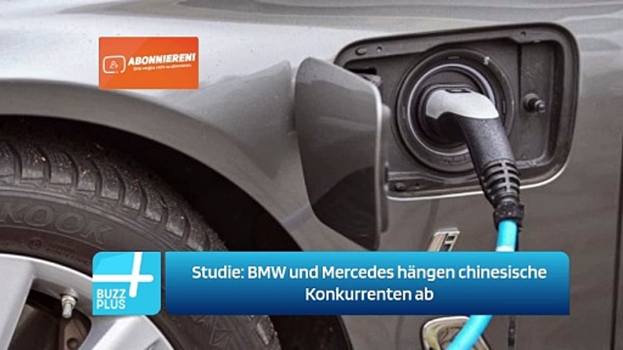 Studie: BMW und Mercedes hängen chinesische Konkurrenten ab