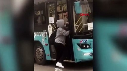 Özel otobüs şoförü öğrenciyi bileti indirimli diye otobüse almadı