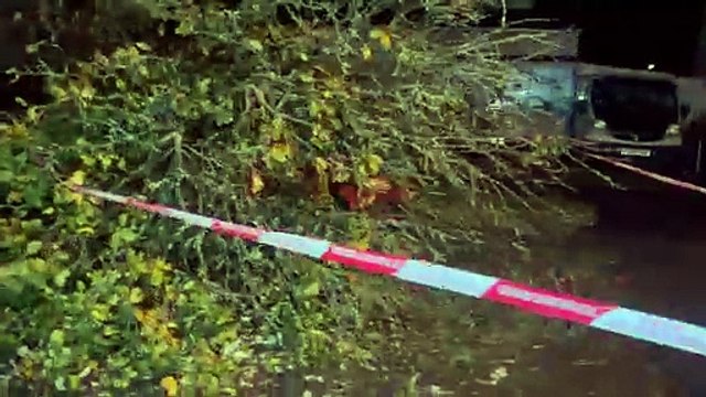 Storm Babet destruction in West Sussex