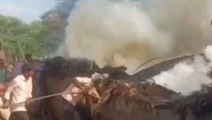 शिवपुरी: किसान की झोपड़ी में लगी भीषण आग, सामान जलकर हुआ खाक