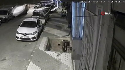 Moments intéressants de la chute de l'homme alcoolique à Arnavutköy