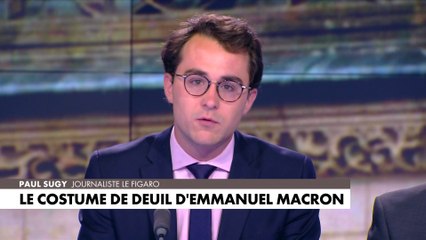 L'édito de Paul Sugy : «Le costume de deuil d'Emmanuel Macron»