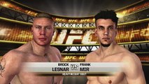 Brock Lesnar Versus Frank Mir (UFC Undisputed 2010)