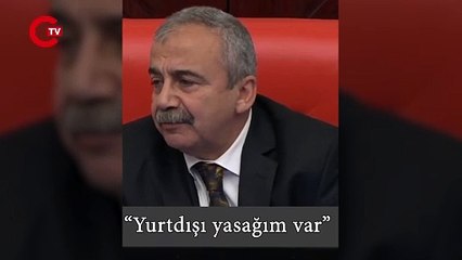 Sırrı Süreyya Önder: Filistin’e gitmeyi çok isterim ama yurt dışı yasağım var