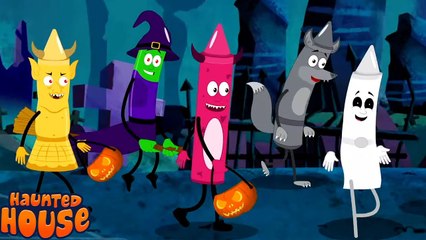 halloween song, scary nursery rhymes, crayons song