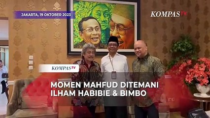 Saat Mahfud MD Ditemani Ilham Habibie hingga Sam Bimbo Sebelum Daftar Pilpres 2024 ke KPU