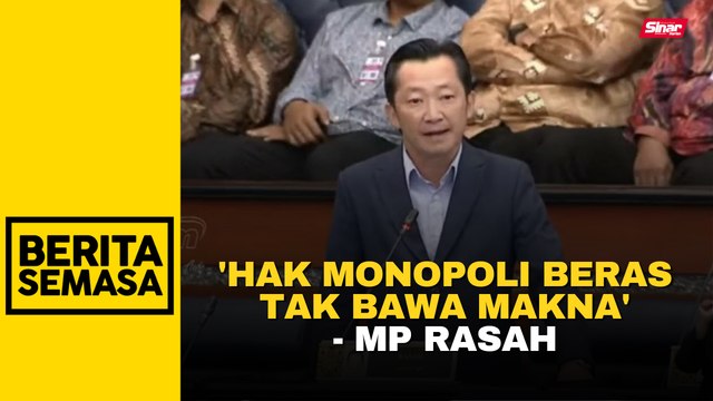 Bernas didakwa gagal tangani isu bekalan beras