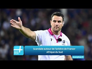 Scandale autour de l'arbitre de France-Afrique du Sud