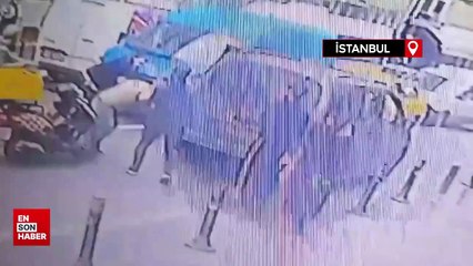 Beşiktaş’ta meydan dayağı kamerada