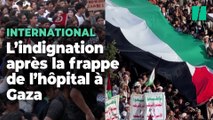 Après la frappe sur un hôpital à Gaza, le monde arabe exprime sa colère devant les ambassades