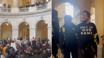 Hundreds of pro-Palestinian protesters arrested in demonstration at US Capitol