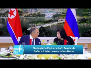 Video herunterladen: Strategische Partnerschaft: Russlands Außenminister Lawrow in Nordkorea