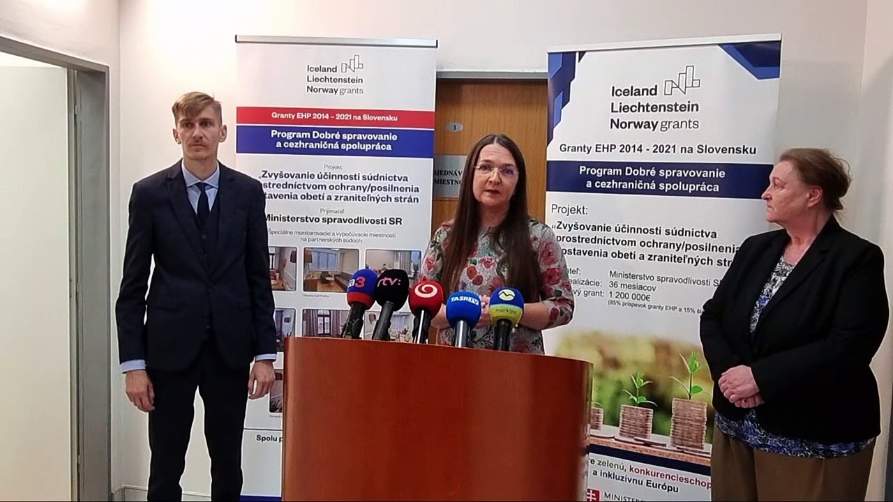 ZÁZNAM: Na súdoch pribudnú vypočúvacie miestnosti pre deti a zraniteľné osoby
