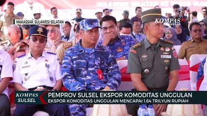 Descargar video: Pemprov Sulsel Ekspor Komoditas Unggulan Senilai 1,64 Trilliun Ke 29 Negara