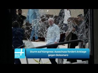 Sturm auf Kongress: Ausschuss fordert Anklage gegen Bolsonaro