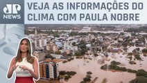 Cidades do Sul ficam em alerta de inundações devido às chuvas | Previsão do Tempo