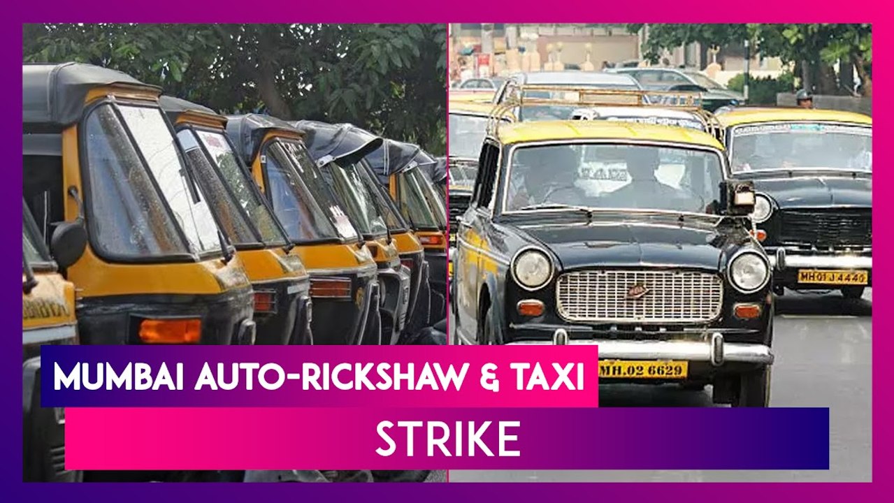 Mumbai: Auto-Rickshaw & Taxi Unions’ Strike On October 19 Likely To Affect Commuters