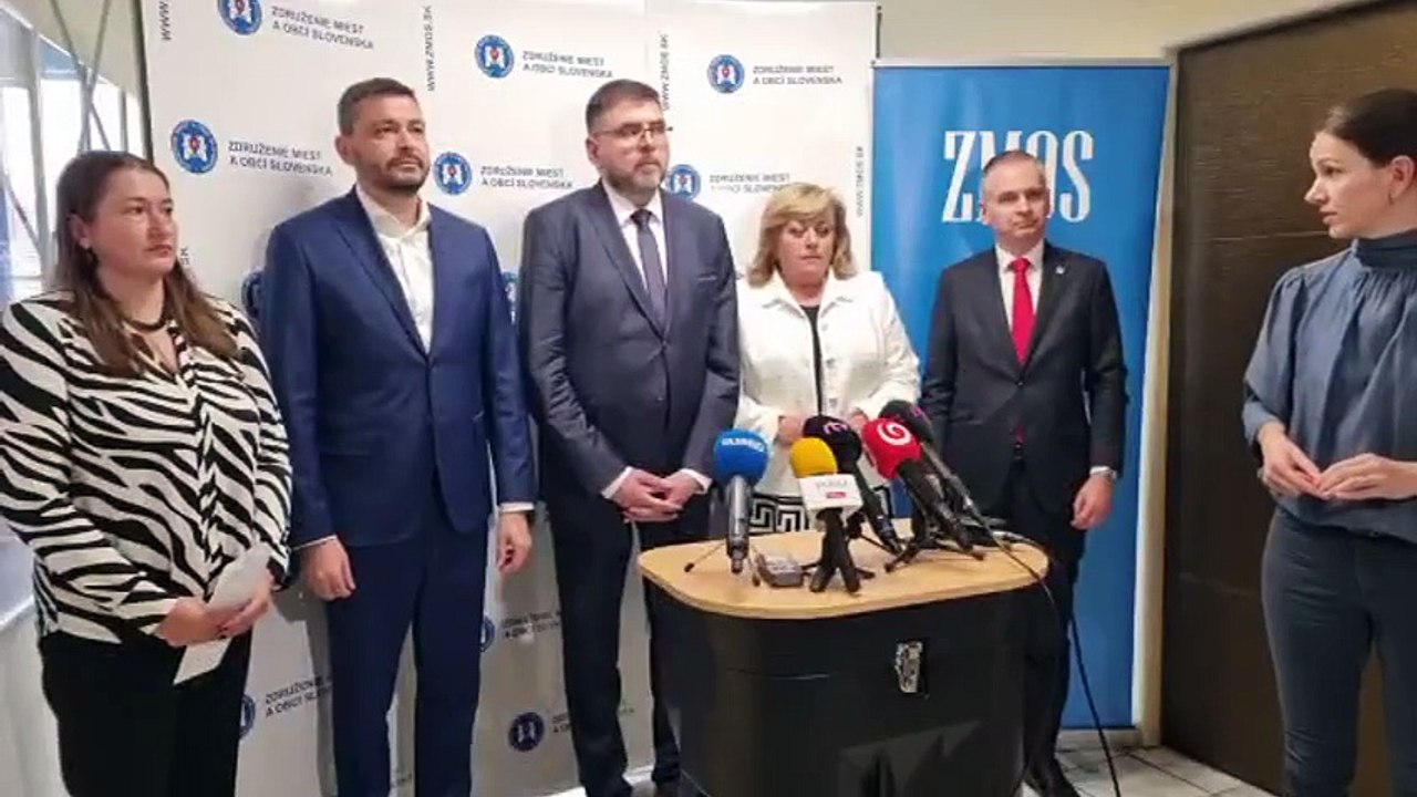 ZÁZNAM: ZMOS chce s budúcou vládou rokovať aj o štátnom rozpočte či podielových daniach