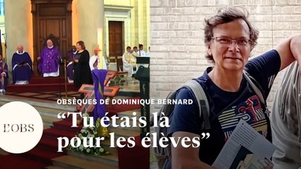 Attentat d'Arras : l'hommage émouvant d'une collègue à Dominique Bernard