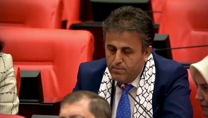 TBMM'de duygulandıran Filistin konuşması
