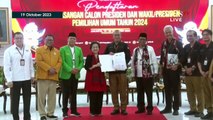 Detik-Detik Duet Ganjar dan Mahfud Daftar Pilpres 2024 di KPU