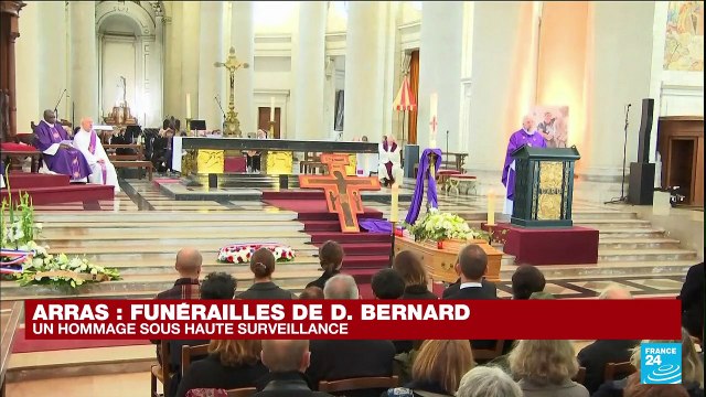 Funérailles de Dominique Bernard : Arras a rendu un dernier hommage au professeur assassiné