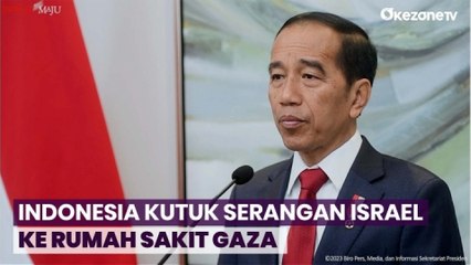 Presiden Jokowi Kutuk Serangan Israel ke RS Al-Ahli di Gaza
