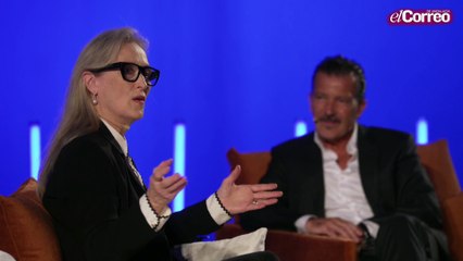 Meryl Streep y Antonio Banderas en Oviedo