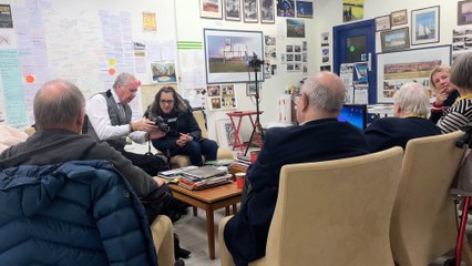 We visit a visually impaired photography class in Northumberland