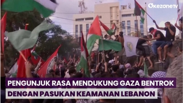 Pengunjuk Rasa dan Pasukan Keamanan Bentrok di dekat Kedubes AS di Beirut