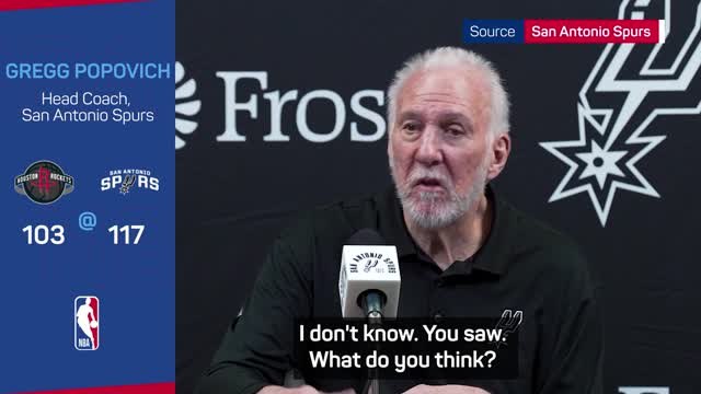 'Smart' Wembanyama will adapt to the NBA - Popovich