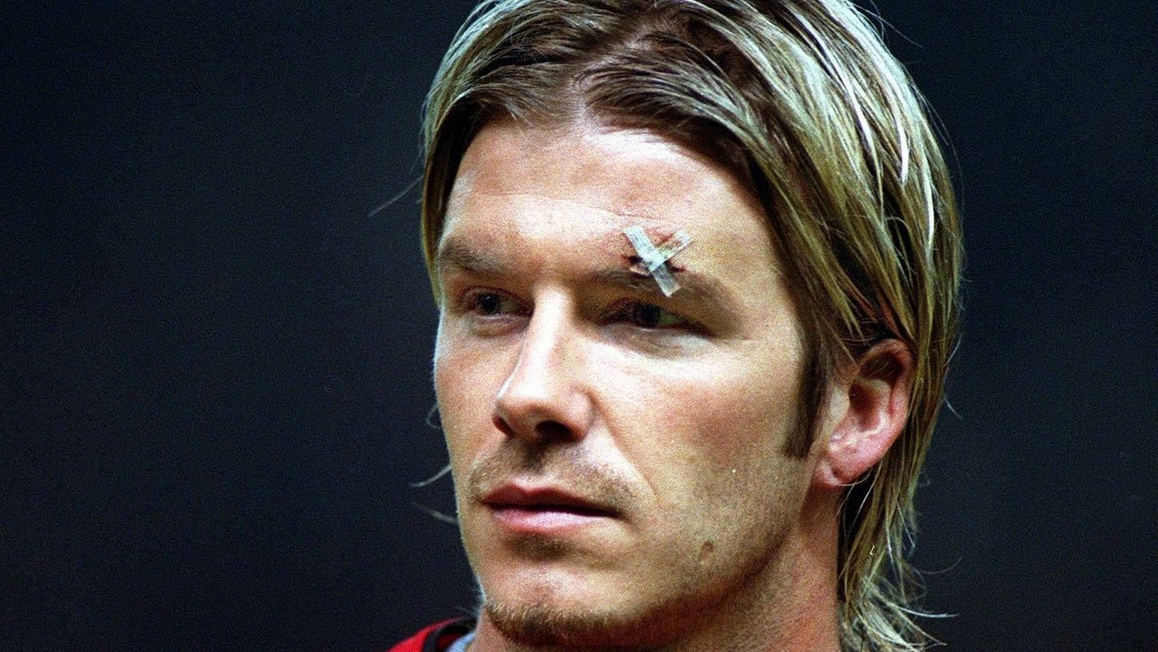 Als Beckham von Ferguson mit einem Schuh abgeschossen wurde