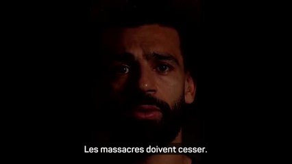 Liverpool - Salah demande la fin des "massacres" à Gaza