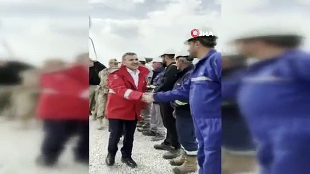 Une inspection a été effectuée sur le terrain où sont produits 25 000 barils de pétrole par jour.