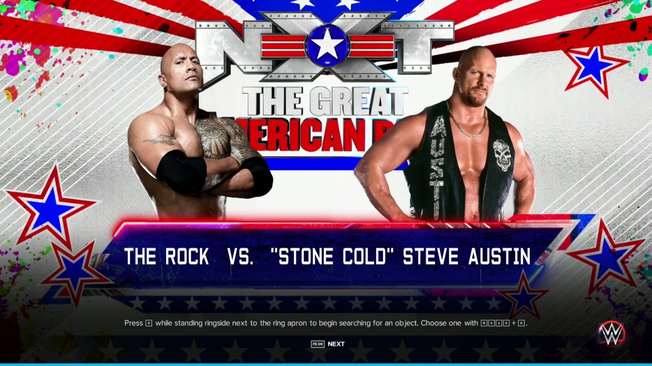 WWE 2K23 The Rock vs Stone Cold Steve Austin full match | WWE 2K23