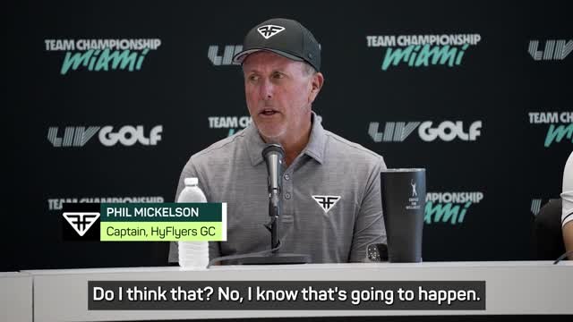 'A lot more players want to come to LIV' - Mickelson eyes new recruits