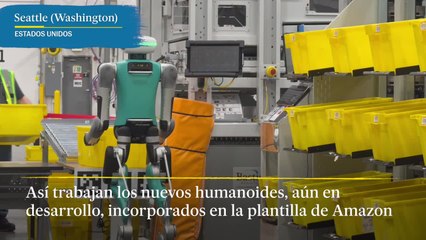 Amazon incorpora en su plantilla unos robots humanoides en desarrollo