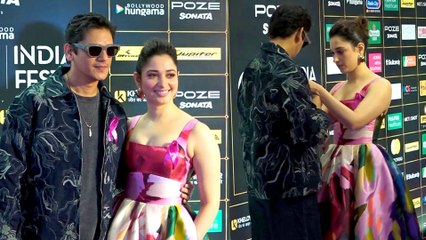 Tamannaah Bhatia-Vijay Varma's Cute Moment At Red Carpet