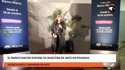 El banco Macro expone su muestra de arte en Posadas