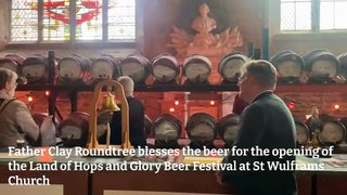 Opening of St Wulframs Beer Festival