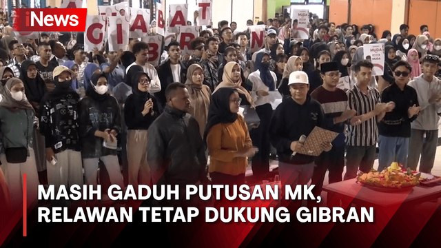 Sahabat Gibran Malang Raya Dukung Gibran Jadi Cawapres Meski Masih Gaduh soal Putusan MK