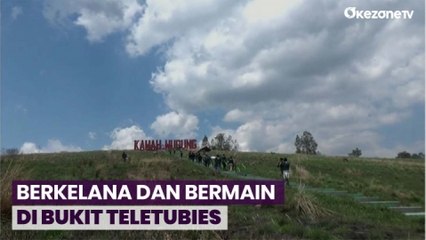 Pesona Alam Bukit Teletubies Kawah Wurung, Bondowoso