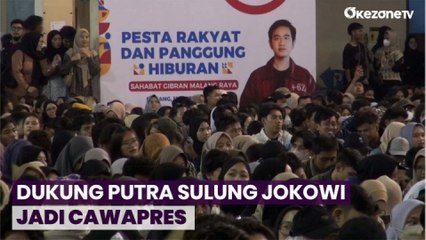 Sahabat Gibran Malang Raya Dukung Putra Sulung Jokowi jadi Cawapres Prabowo Subianto