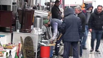 Van'da Sobacılar Çarşısı'nda Saç Soba Üretimi Artıyor