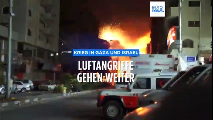 "Nirgendwo sicher": Israels Bombardierung von Gaza dauert unvermindert an