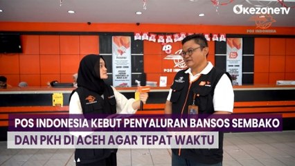 Pos Indonesia Kebut Penyaluran Bansos Sembako dan PKH di Aceh agar Tepat Waktu