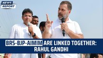“BRS-BJP-AIMIM are linked together”, Rahul Gandhi attacks BJP in Telangana| Congress | Election 