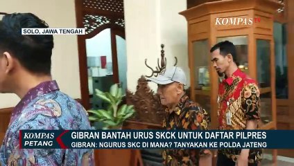 Download Video: Bantah Urus SKCK Syarat Pendaftaran Pilpres, Gibran Rakabuming Raka: Tanya ke Polda Jateng