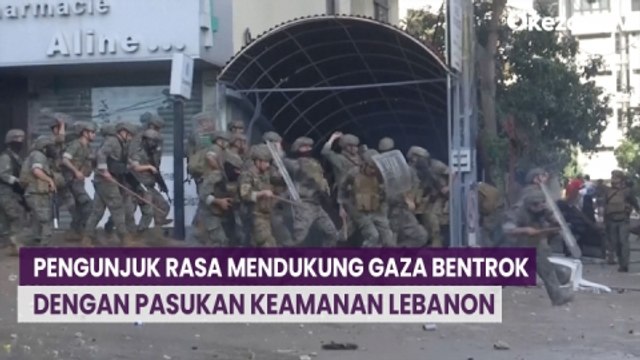 Pengunjuk Rasa dan Pasukan Keamanan Bentrok di dekat Kedubes AS di Beirut
