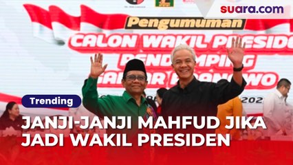 Janji-janji Mahfud MD Jika Terpilih Jadi Wakil Presiden